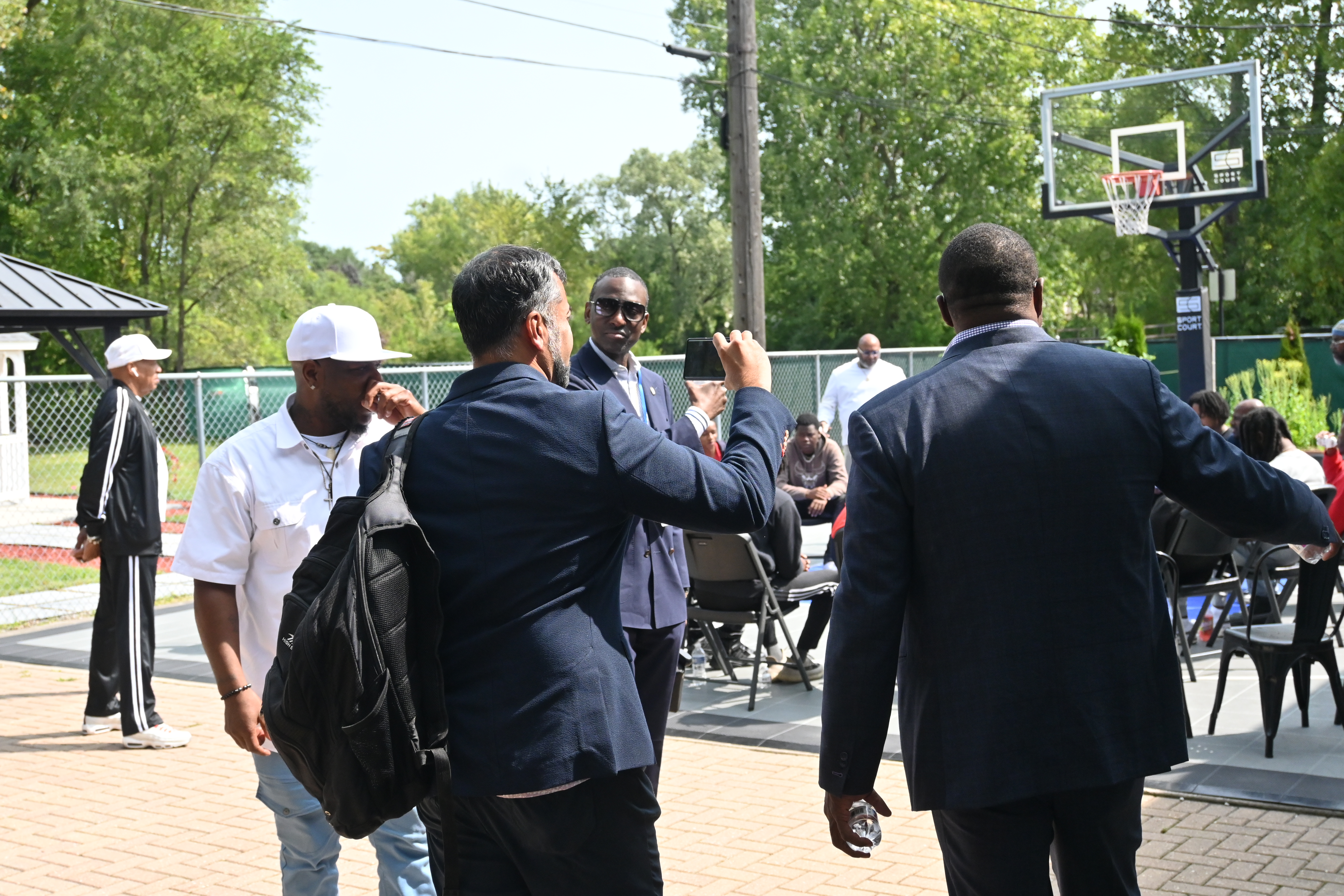 Senator visit photo 1